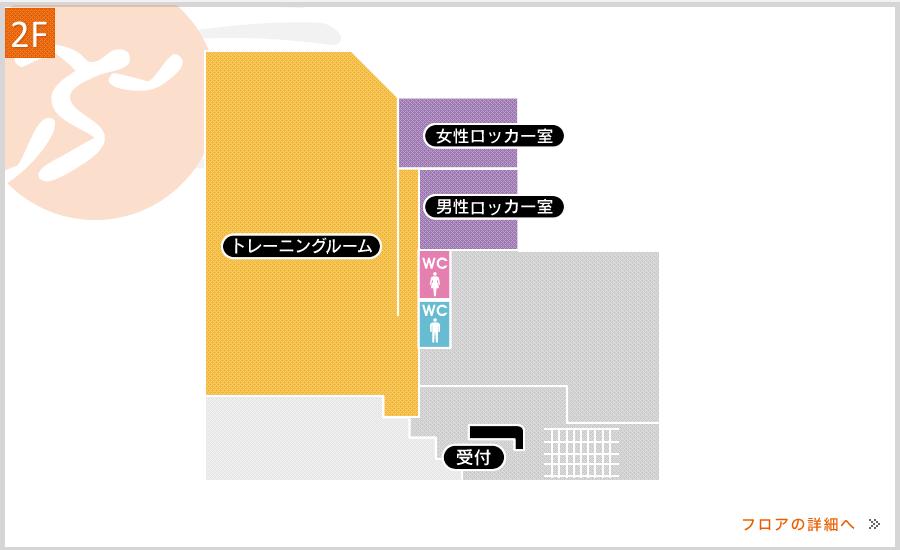 2階フロアの詳細へ